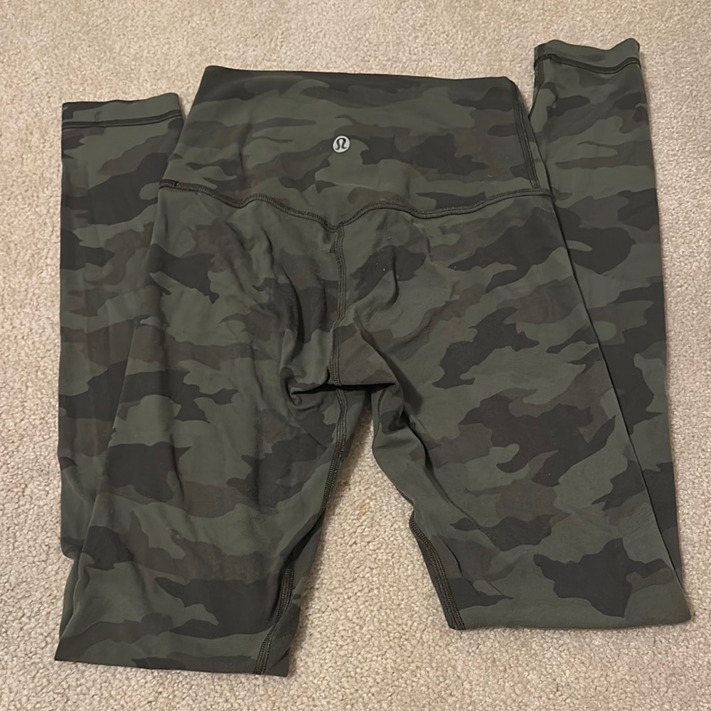 Lululemon Camo Leggings - NO LONGER SELL THIS COLOR AT LULULEMON